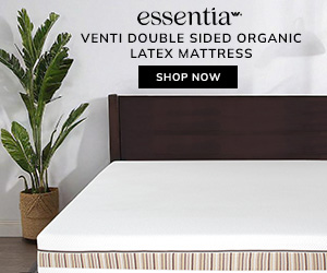 Essentia Venti Organic Latex Double Sided Mattress mattress