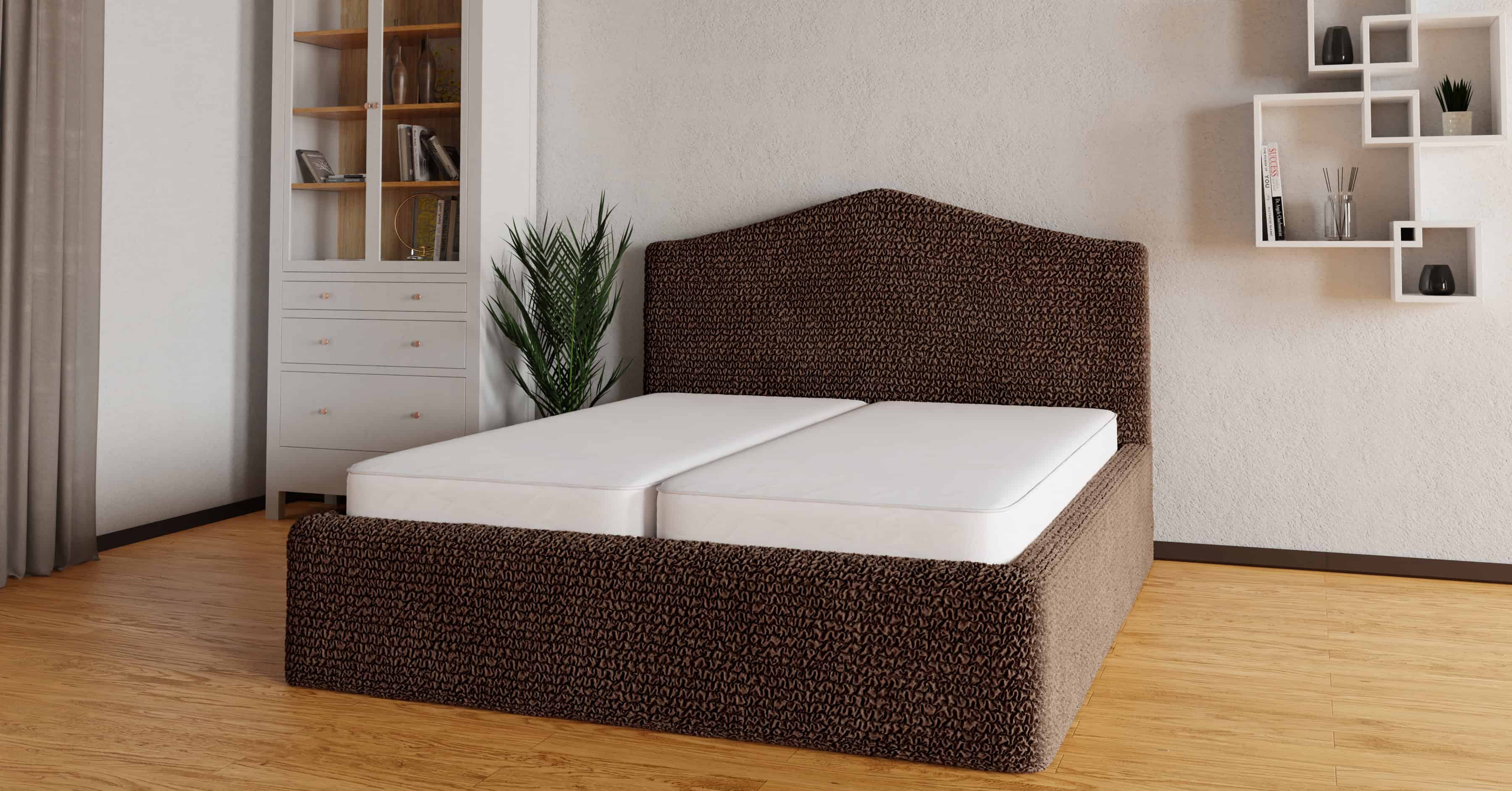 Mamma Mia Covers Perfect-Fit Bed Cover — Cocoa