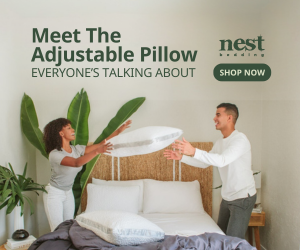 Nest Bedding Easy Breather adjustable pillow campaign image
