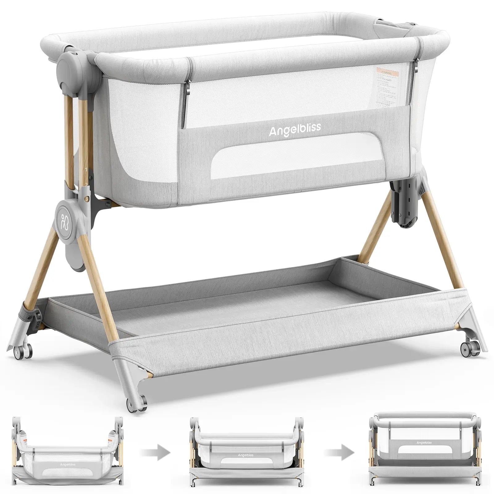 Angelbliss BCR08 Foldable Bassinet