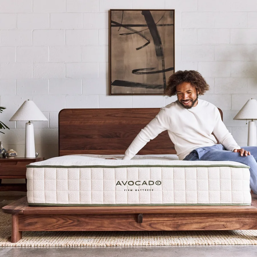 Avocado Green Mattress - Firm mattress