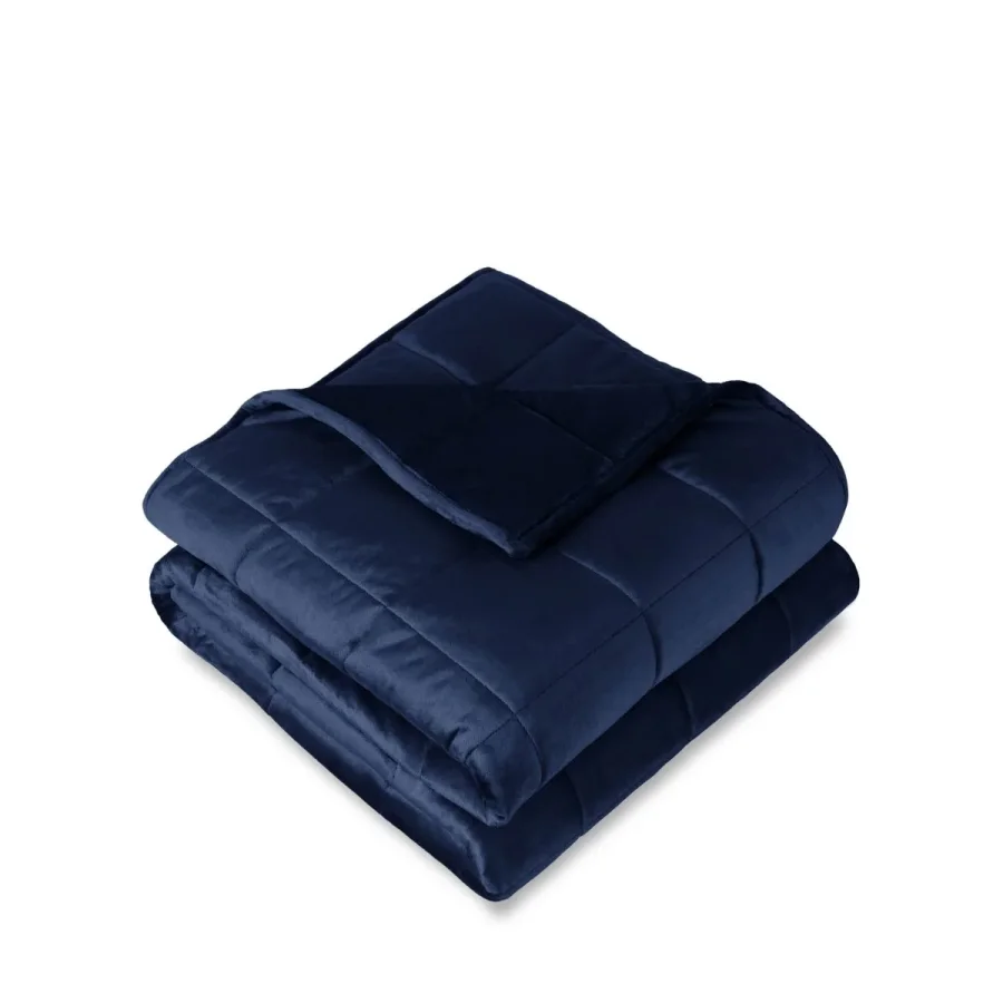 Bare Home Minky Fleece Weighted Blanket