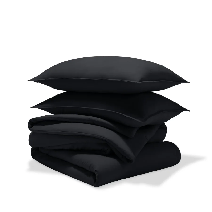 Bare Home Ultra-Soft Track Stitch Comforter Set