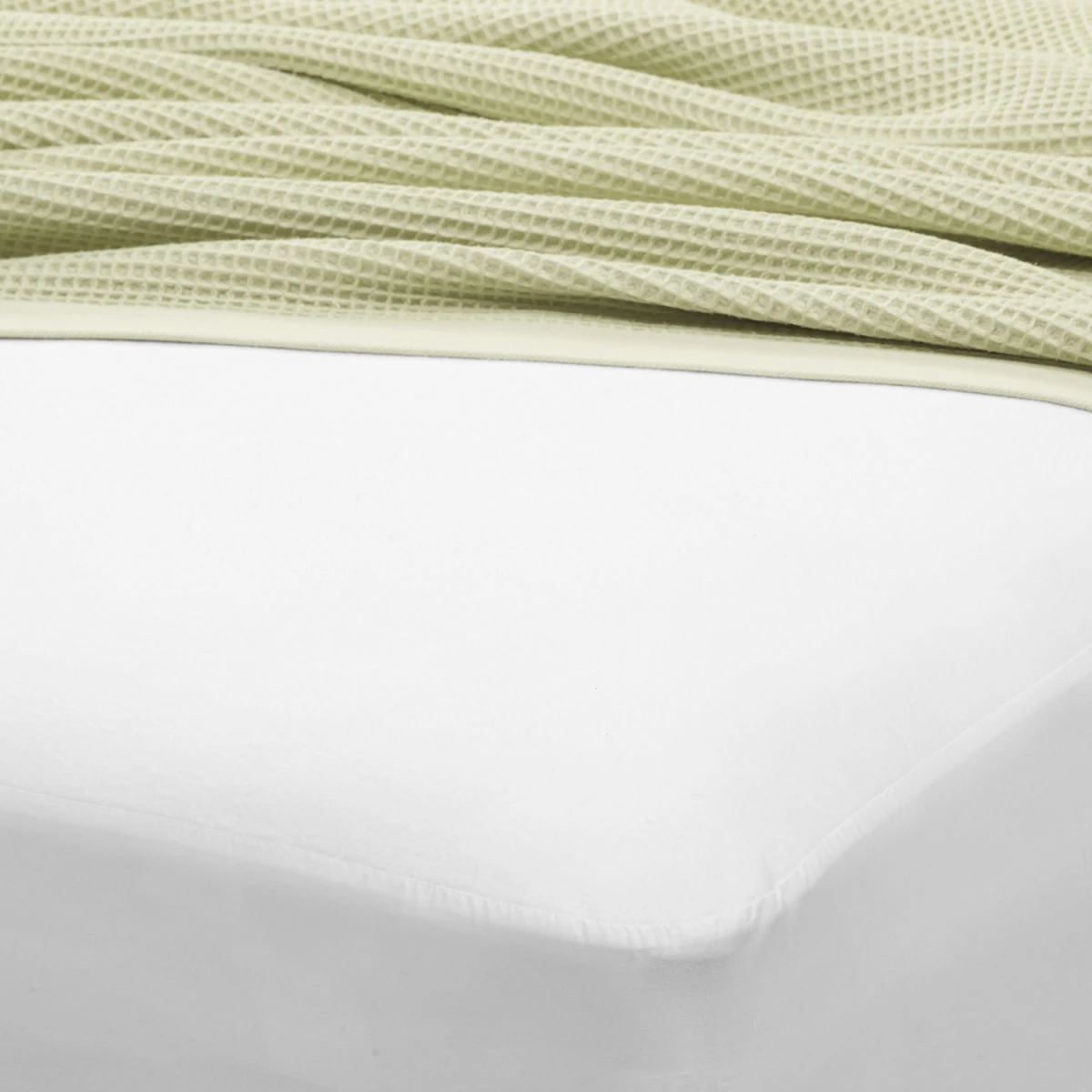 Cuddledown Waterproof Flannel Mattress Protector