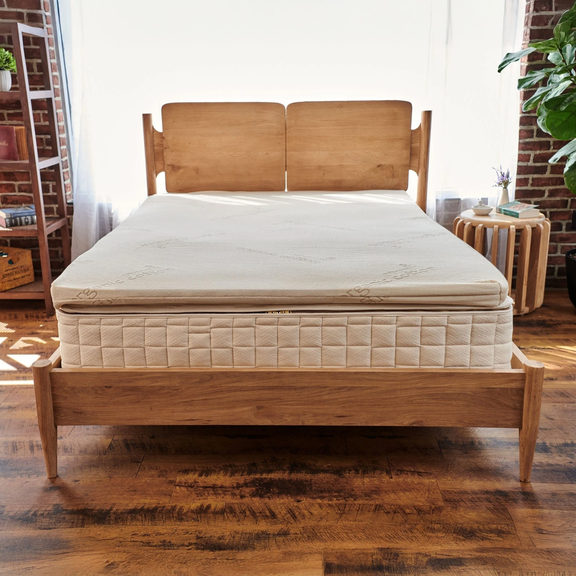 Naturepedic Adagio two-inch organic latex mattress topper