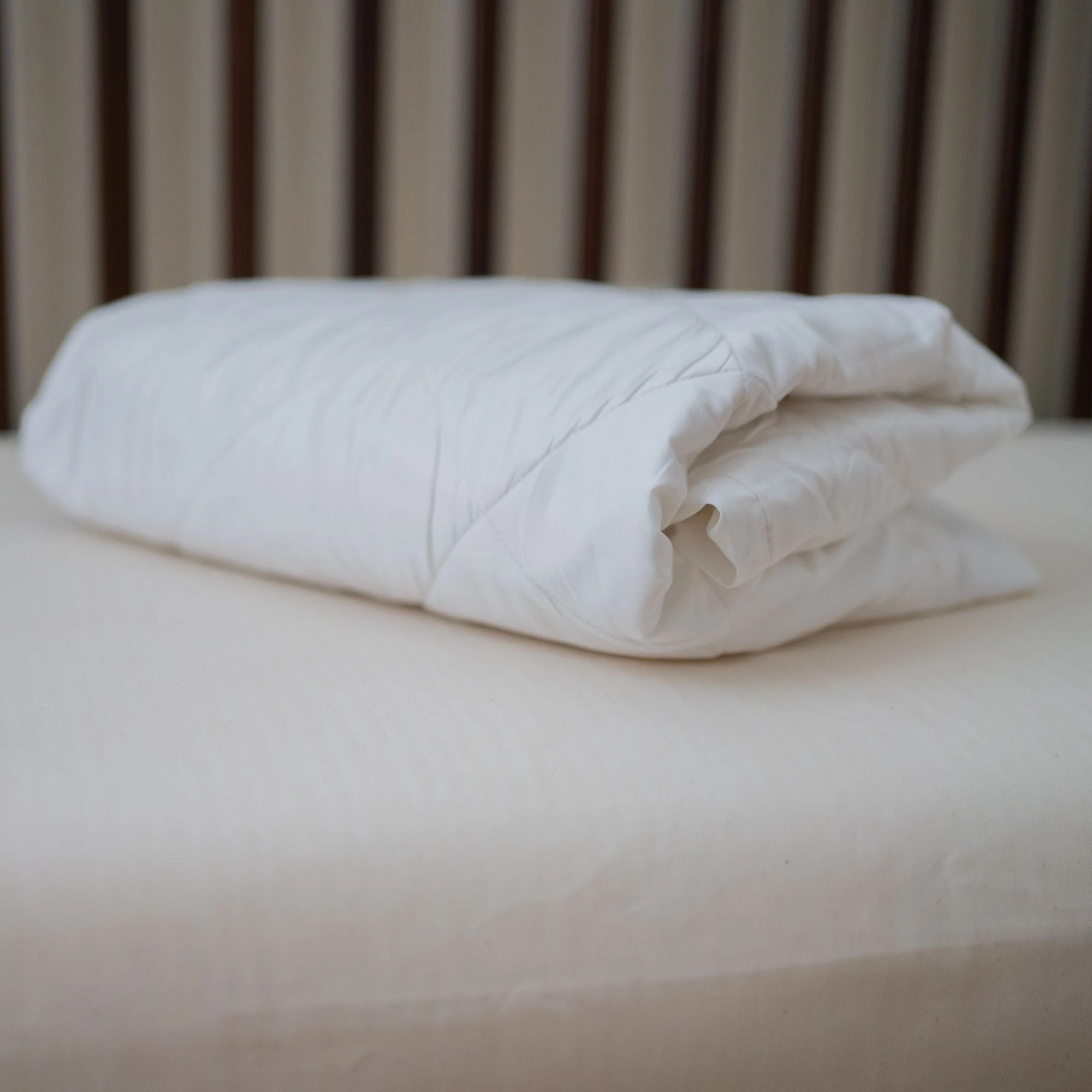 Naturepedic Waterproof Quilted Organic Cotton Toddler Mattress Pad