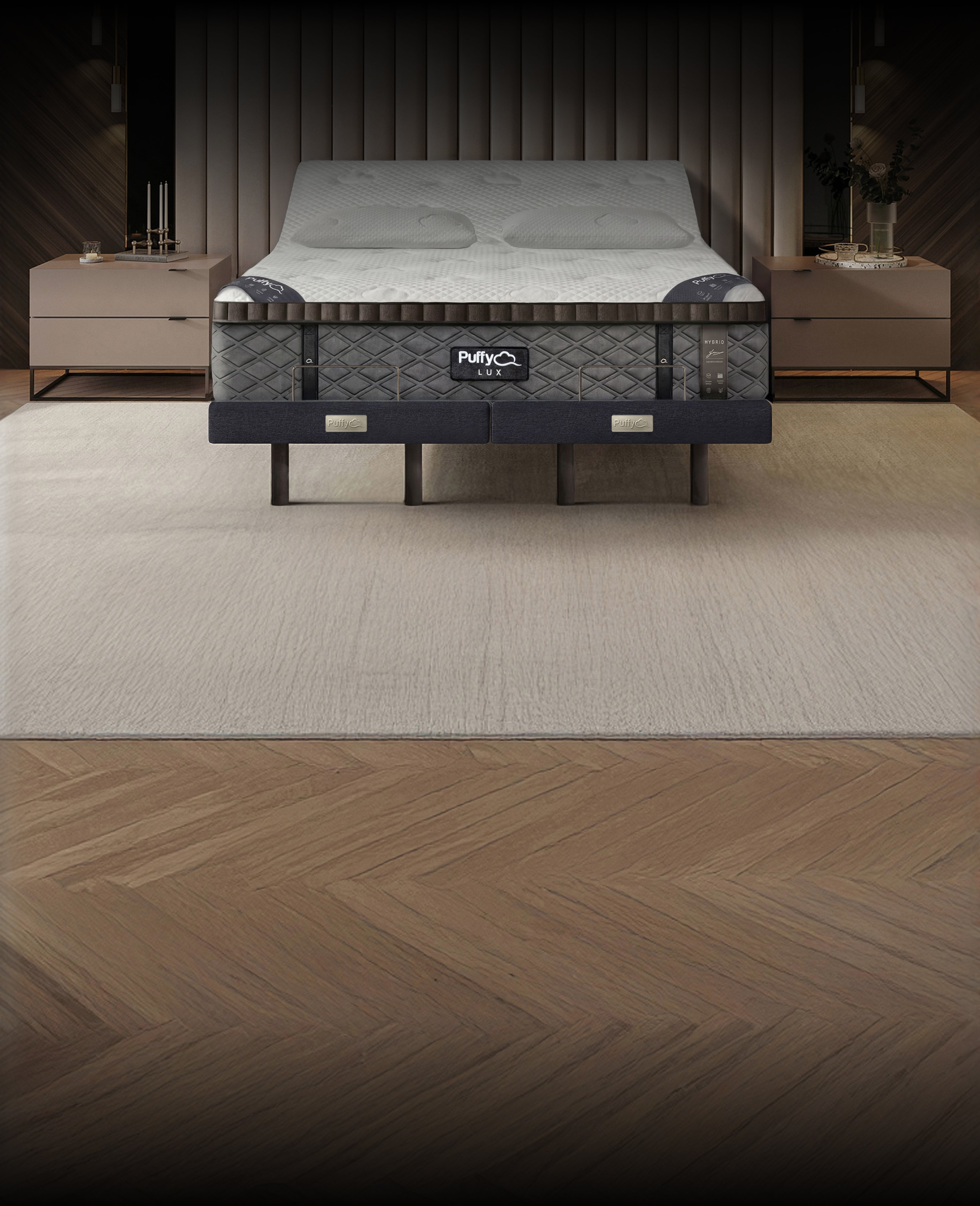 Puffy Lux Smart Bed Set