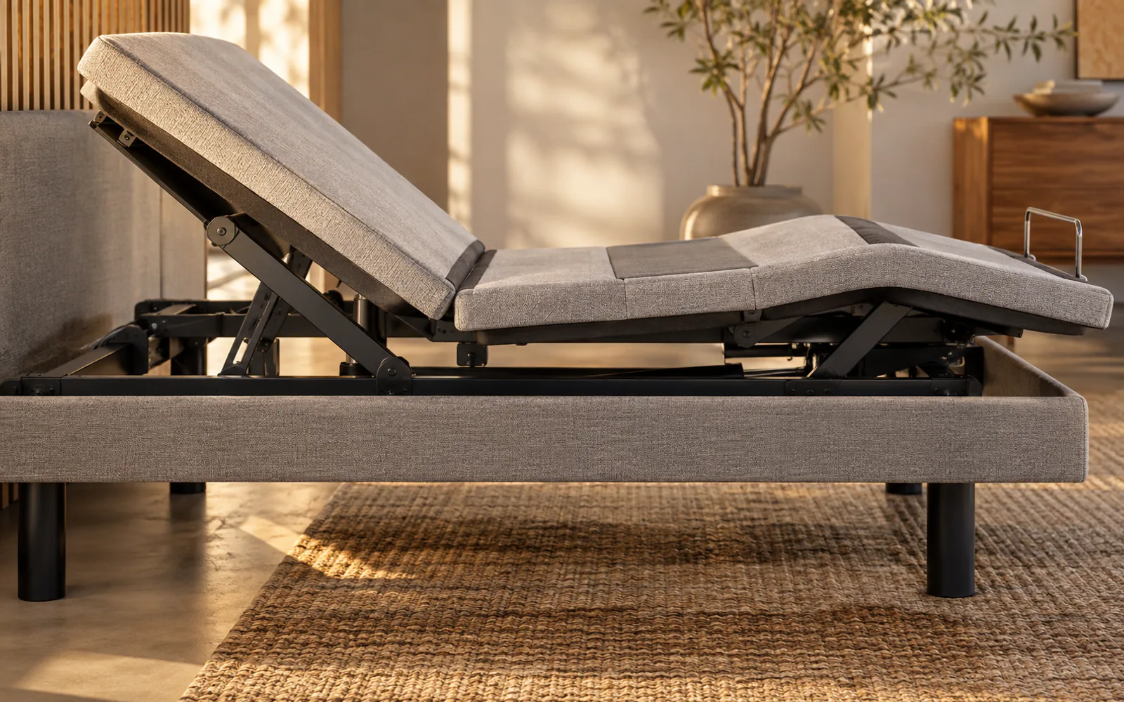 Best Adjustable Beds for Seniors (2026): 10 Bases Compared explained through a photorealistic material or setup detail