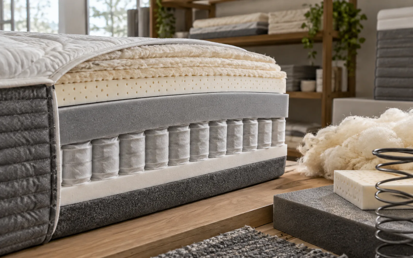 What the Research Says About Mattresses and Back Pain explained through a photorealistic material or setup detail