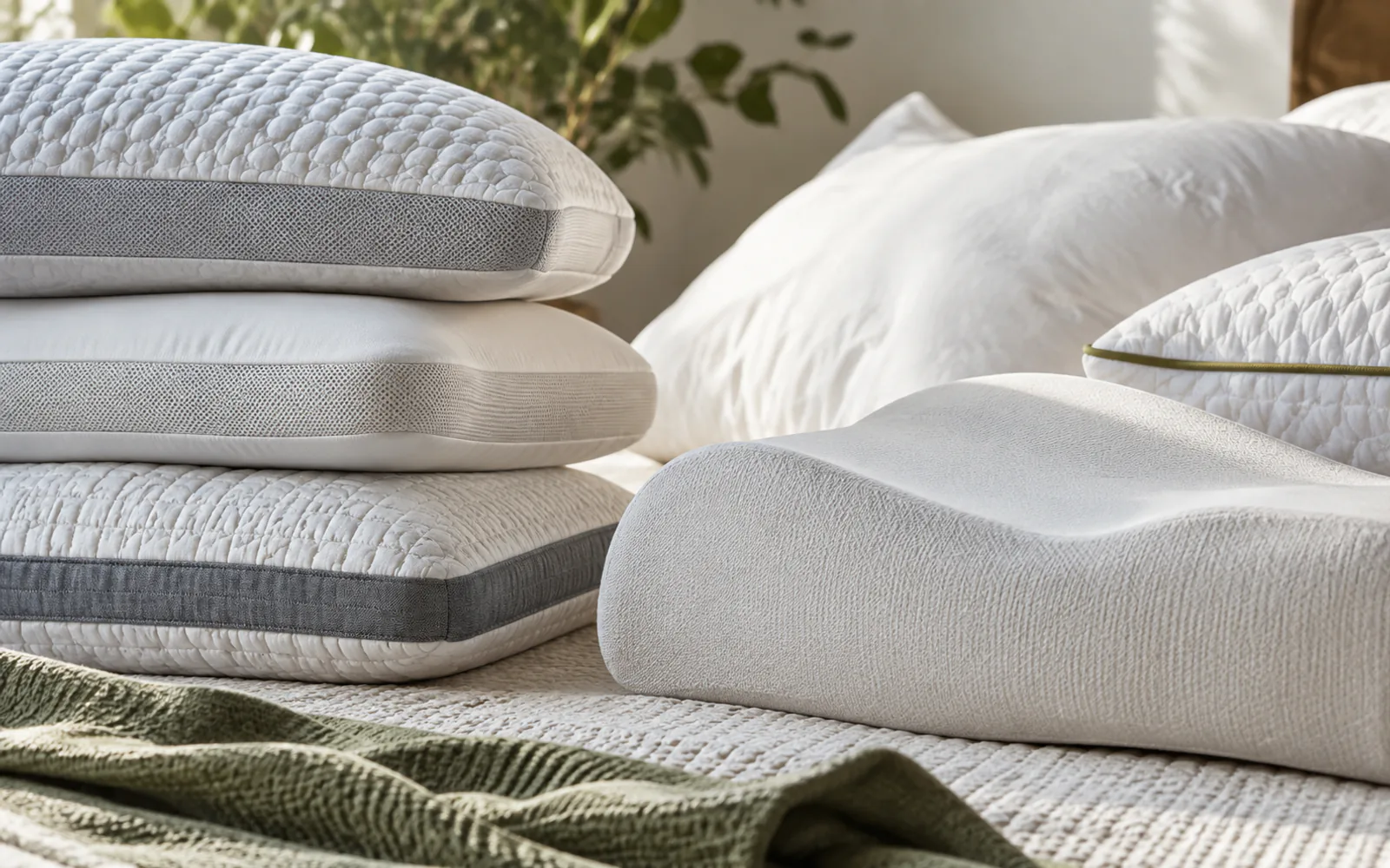 BEDGEAR Pillow Guide 2026: 9 Catalog Models Compared explained through a photorealistic material or setup detail