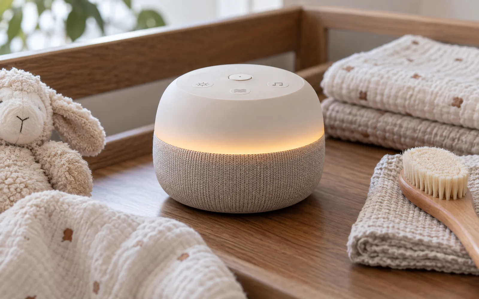 Best Nursery Sound Machines and Night Lights 2026 explained through a photorealistic material or setup detail