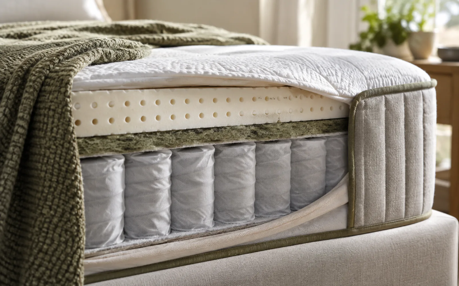 Diamond Mattress Reviews 2026: Tailor vs Flurry vs Black Diamond vs Sage explained through a photorealistic material or setup detail