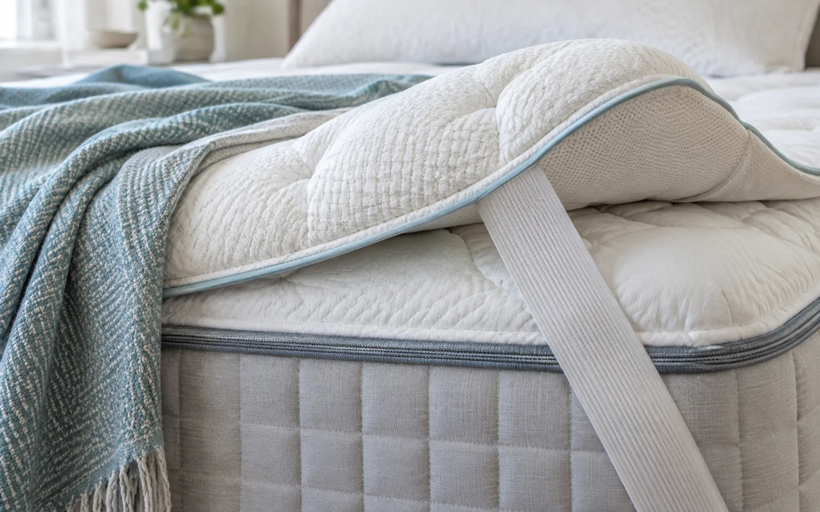 How to Make a Firm Mattress More Comfortable explained through a photorealistic material or setup detail