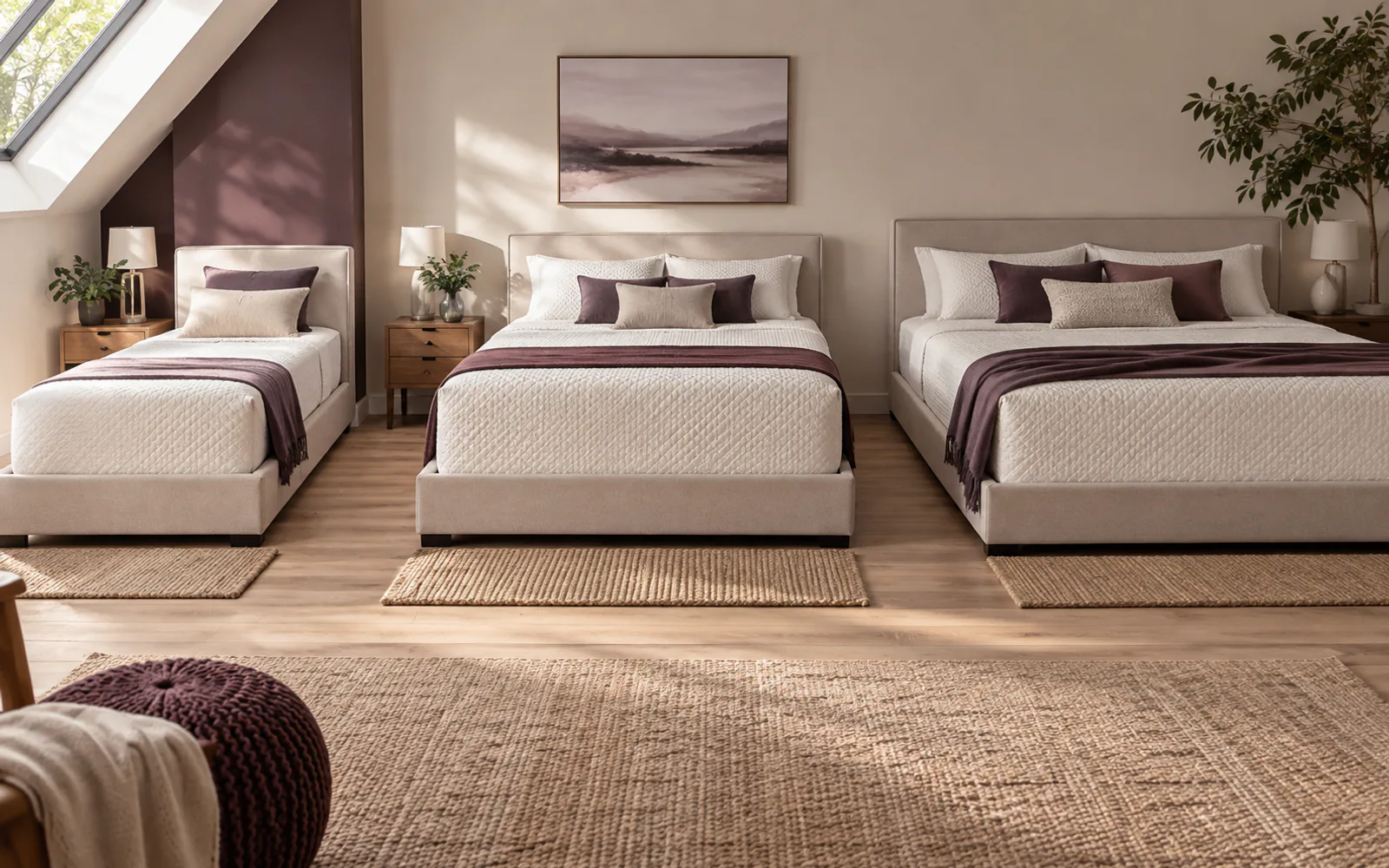 Mattress Sizes Explained: Which Size Is Right for Your Bedroom and Budget? explained through a photorealistic material or setup detail