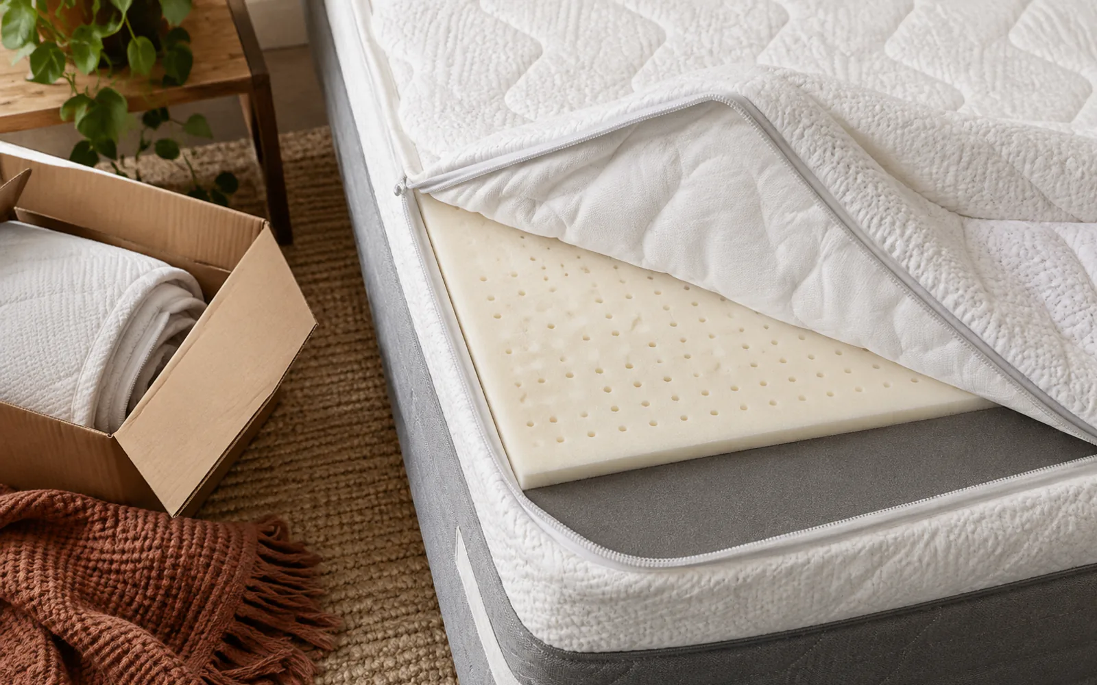 Mattress Trial Periods Explained: What They Mean and How They Actually Work explained through a photorealistic material or setup detail