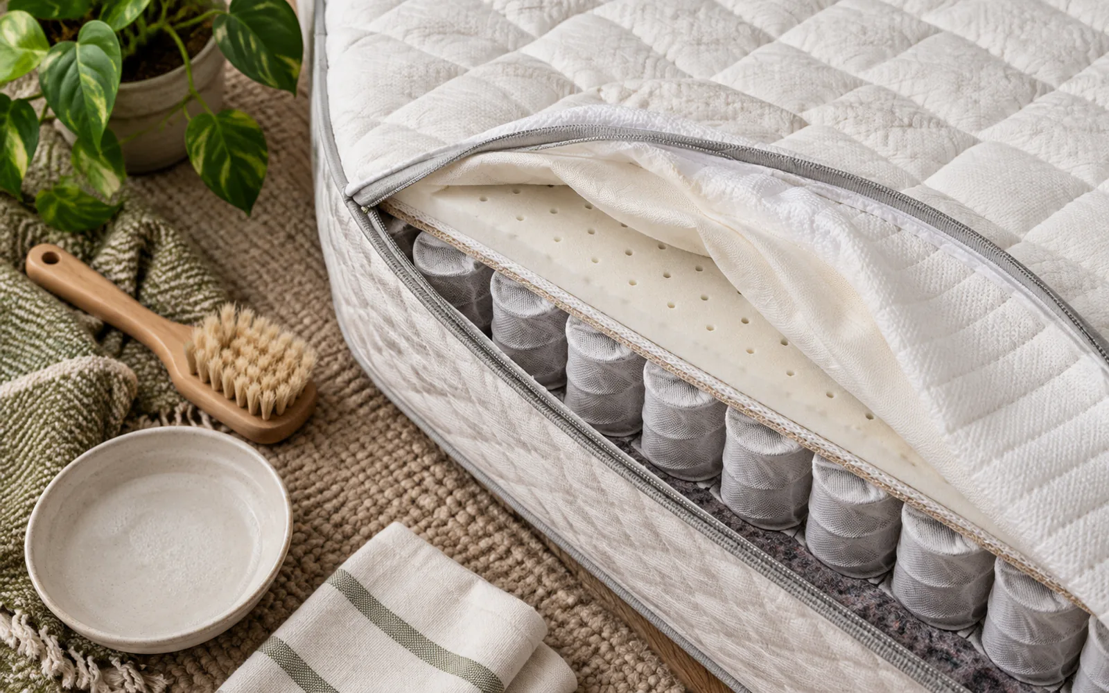 The Truth About Mattress Trial Periods explained through a photorealistic material or setup detail