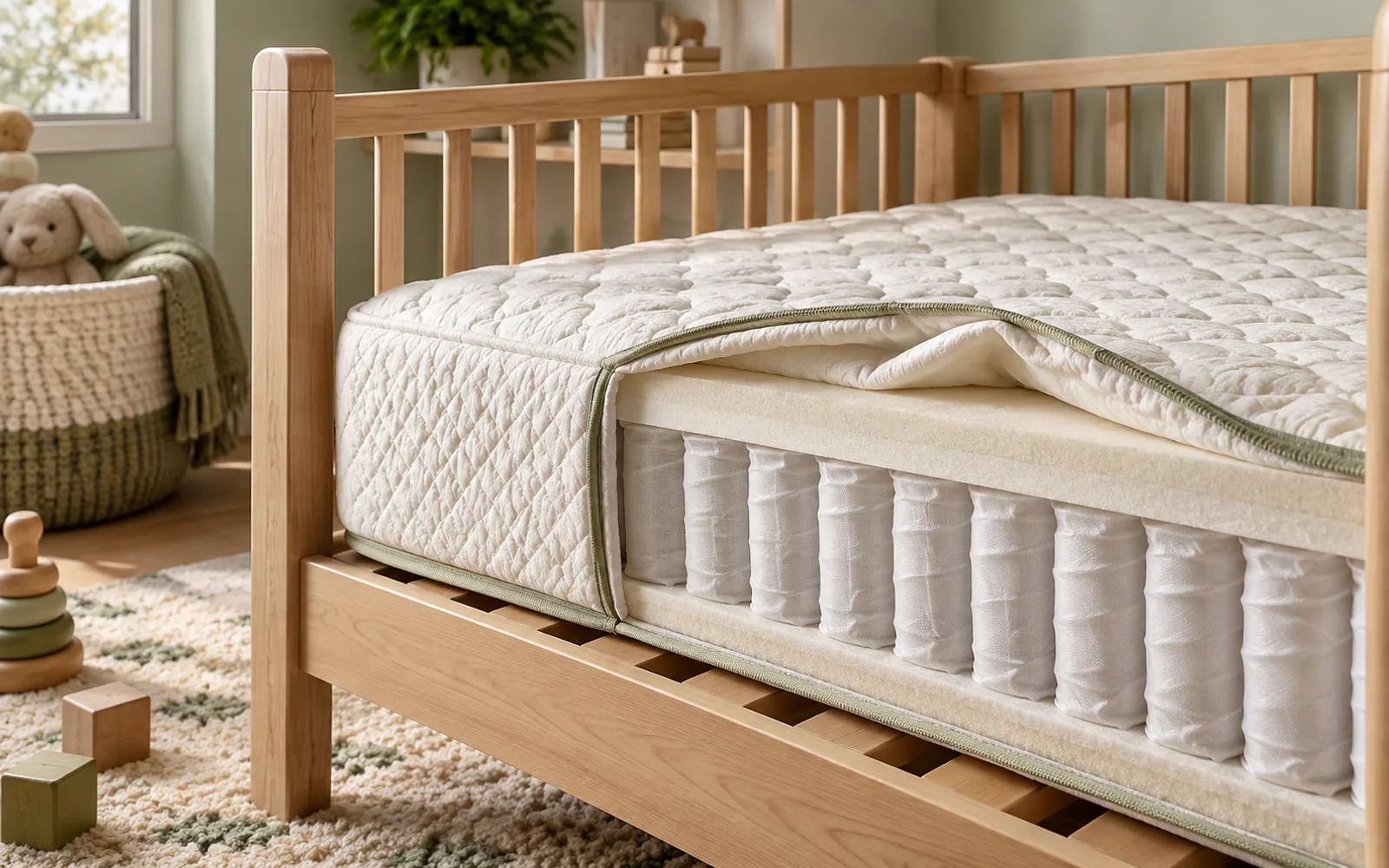 The Best Mattresses for Kids (Toddlers to Teens) — Why It Actually Matters explained through a photorealistic material or setup detail