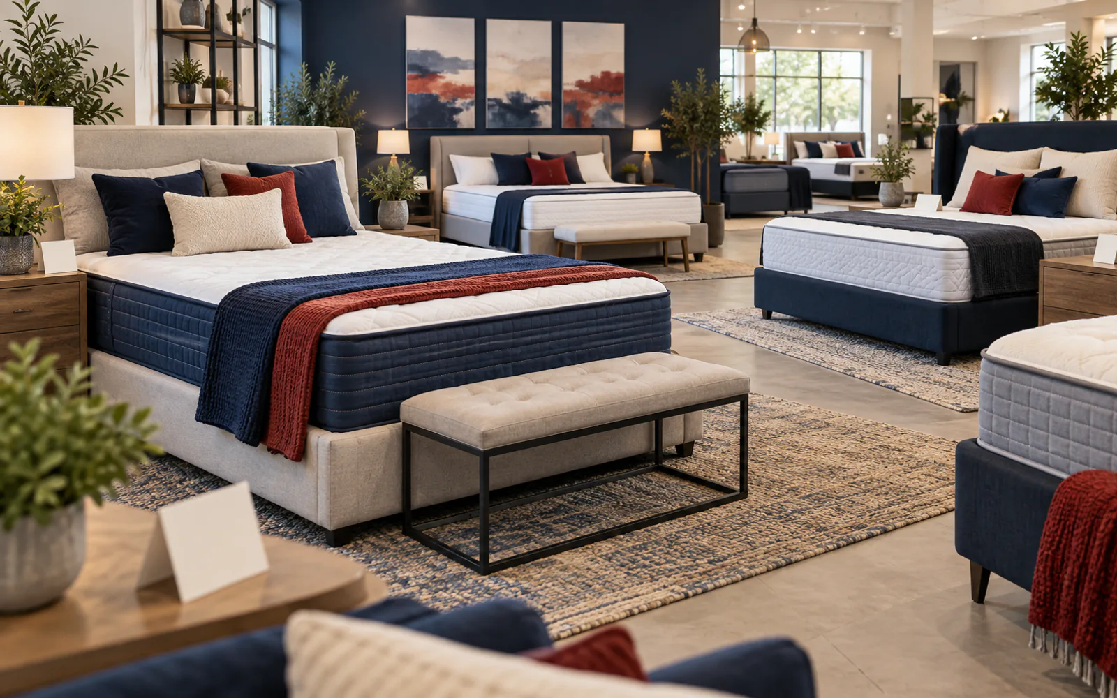 Memorial Day Mattress Sales 2026: What's Real and What's Marketing explained through a photorealistic material or setup detail