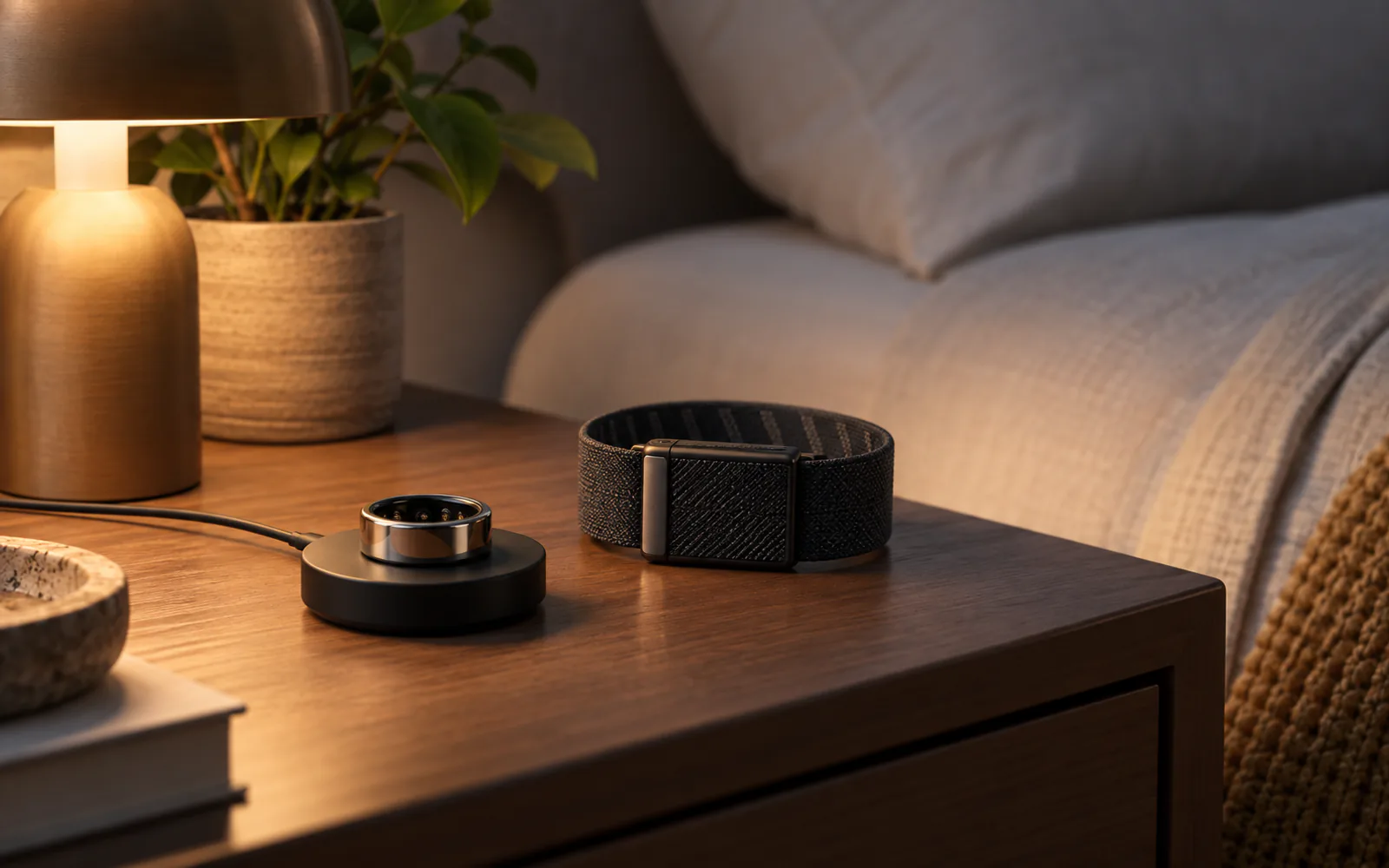 Oura Ring 5 vs WHOOP 5.0 for Sleep: Which Tracker Fits You? explained through a photorealistic material or setup detail