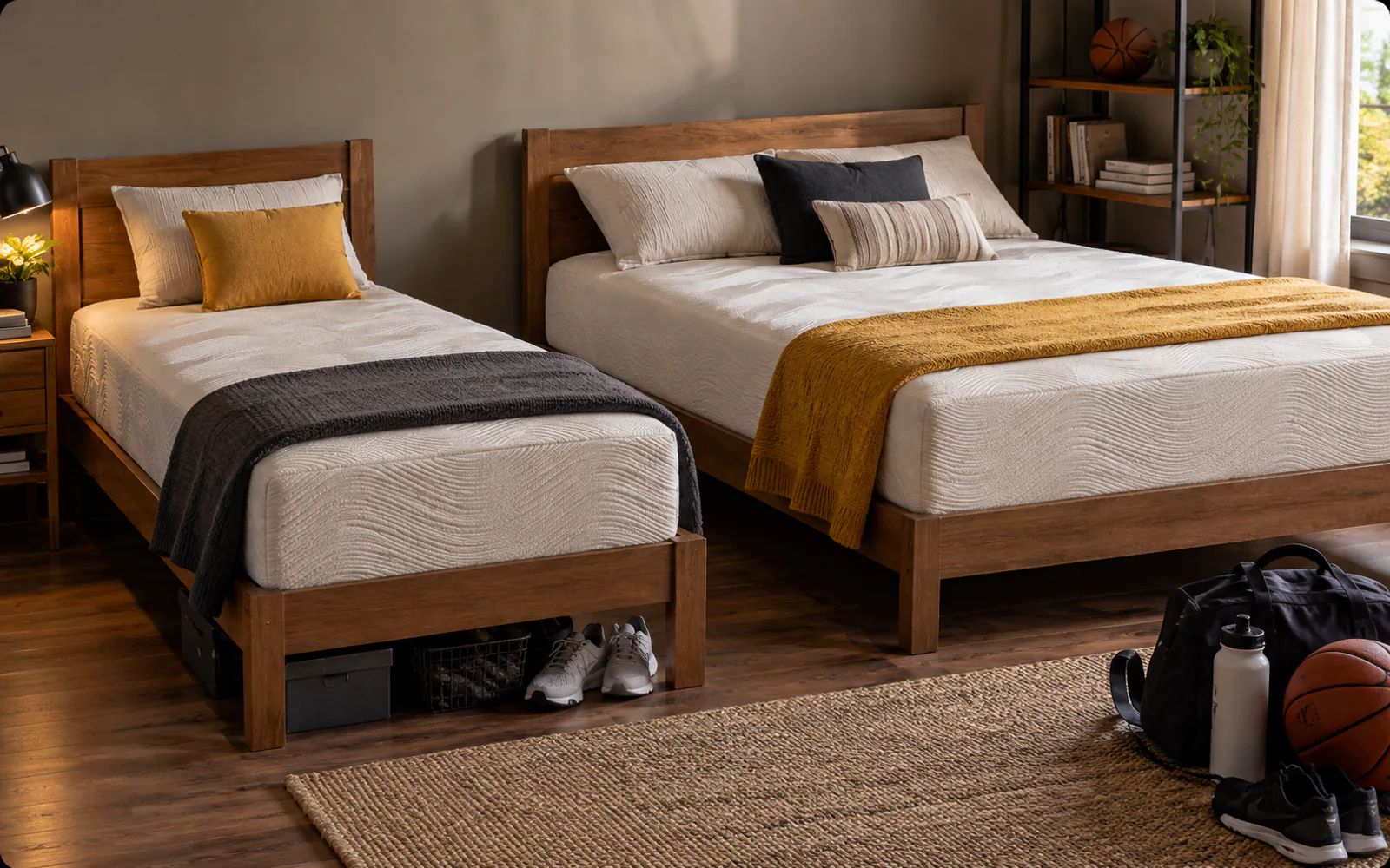 Teen Athletes and Sleep: Building Better Performance from the Bedroom explained through a photorealistic material or setup detail