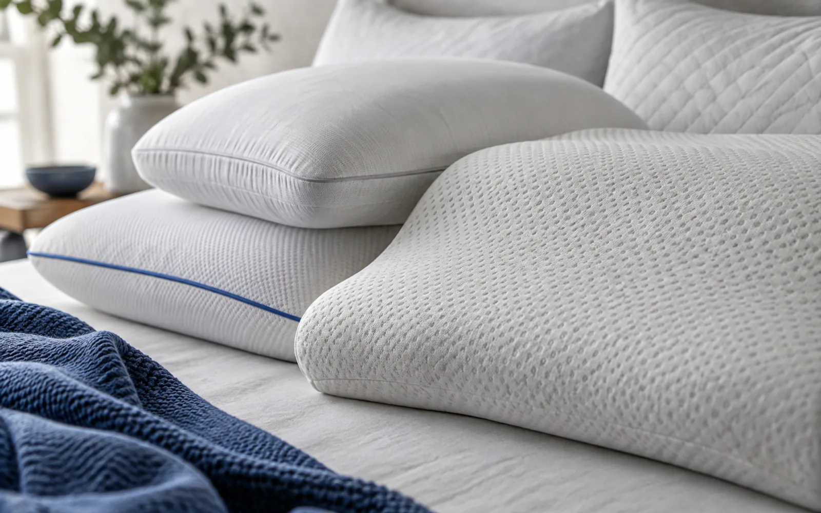 Best Tempur-Pedic Pillows 2026: 10 Current Models Compared explained through a photorealistic material or setup detail