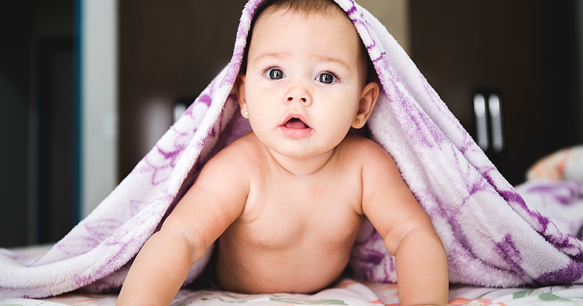 Child sleeping peacefully in bed